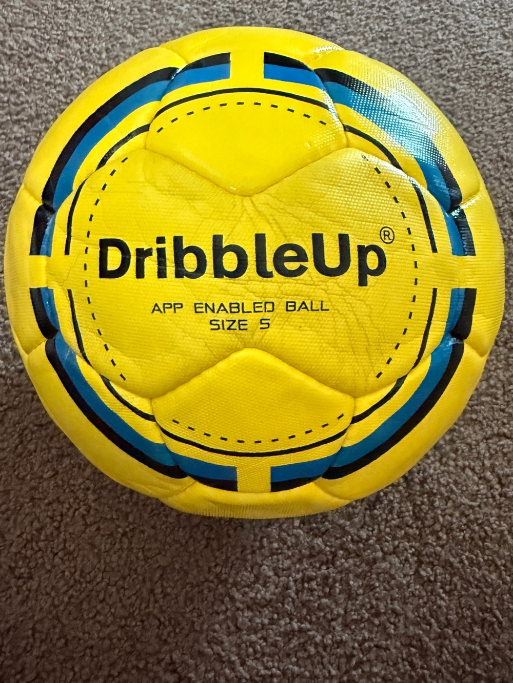 App-Enabled Soccer Ball - Yellow